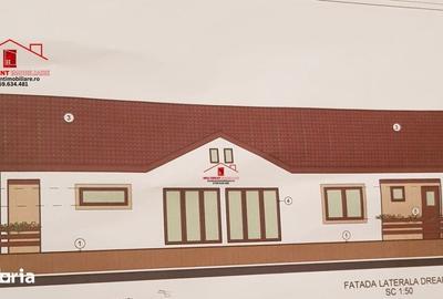 Casă cu 4 camere cu Teren 554 Mp în Babadag