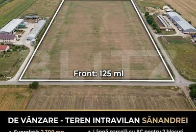 Teren de 2300 mp, în Sânandrei