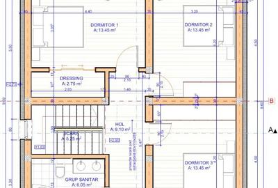 Casă cu 4 camere cu Teren 450 Mp în Tărlungeni