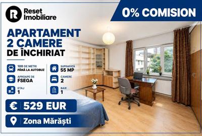 Apartament cu 2 camere semidecomandat în Baciu