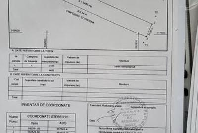 Teren de 515 mp, în Central