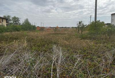 Teren de 1018 mp, în Snagov - 2