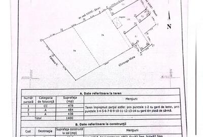 Casă cu 3 camere cu Teren 1400 Mp în Probota