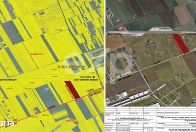 Teren de 6753 mp, în Sânpetru
