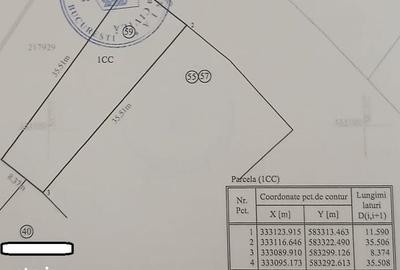 Teren de 355 mp, în Dămăroaia - 1