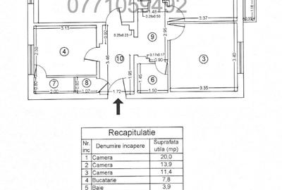 Apartament cu 3 camere decomandat în Vitan - 1