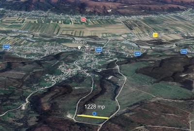 Teren de 1228 mp, în Mănești - 7
