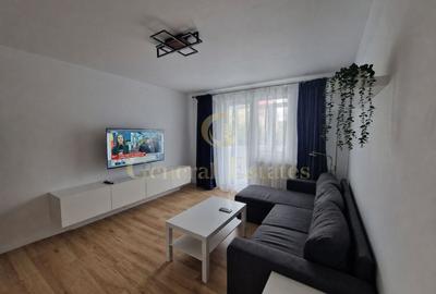 Apartament cu 2 camere semidecomandat, mobilat în Tractorul