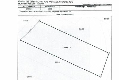 Teren Construcții intravilan de 5124 mp, în Tomis Nord - 3