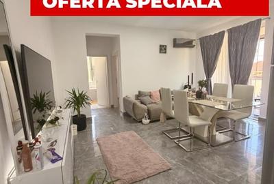 Apartament cu 3 camere semidecomandat, mobilat în Dumbrăvița