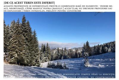 Teren de 4000 mp, în Fundata - 4