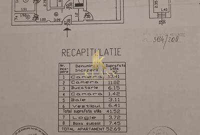 Apartament cu 2 camere decomandat în Floreasca