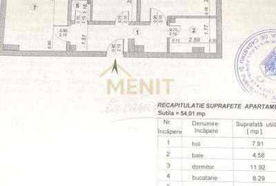 Apartament cu 2 camere decomandat în Poiana - 14