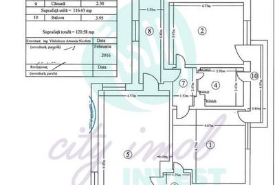 Apartament cu 4 camere semidecomandat, mobilat în P-ța Sfântul Ștefan - 3