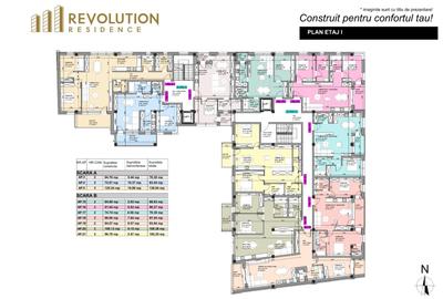 Apartament cu 3 camere în Central