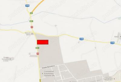 Teren de 19325 mp, în Vest