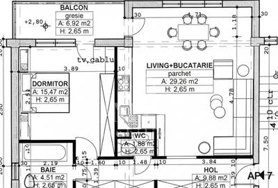 Apartament cu 2 camere decomandat în Între Lacuri - 1