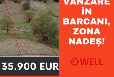 Teren intravilan de 3878 mp, în Barcani