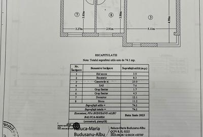 Apartament cu 3 camere, mobilat în Păcurari - 15