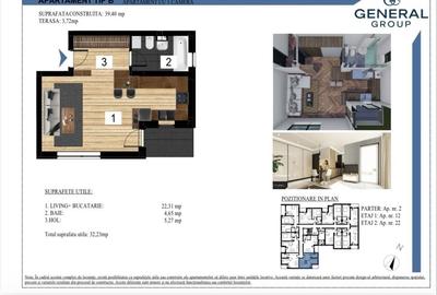 Apartament cu 2 camere în Central - 6