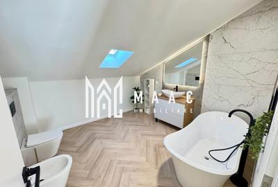 Penthouse cu 5 camere semidecomandat, mobilat în Cristian - 8