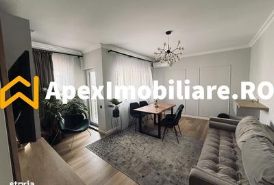 Apartament cu 3 camere semidecomandat în Băneasa