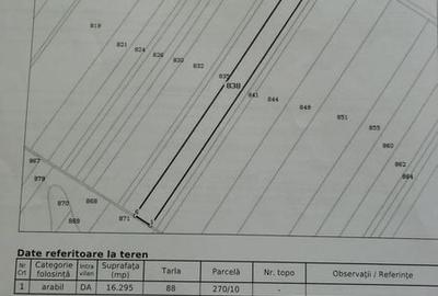 Teren de 16200 mp, în Copăceni
