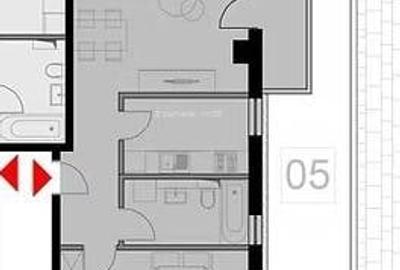 Apartament cu 2 camere decomandat în Mărăști