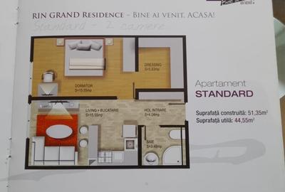 Apartament cu 2 camere semidecomandat, mobilat în Vitan-Bârzești - 1