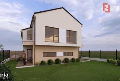 Casă cu 4 camere cu Teren 300 Mp în Dumbrăvița