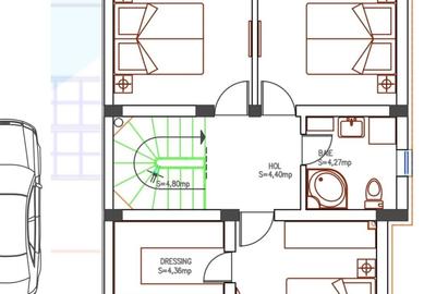 Casă cu 4 camere cu Teren 150 Mp în Central