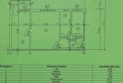 Apartament cu 2 camere semidecomandat în Blejoi - 1