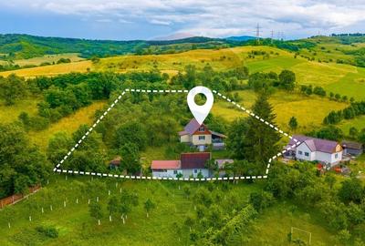 Casă individuală cu 4 camere cu Teren 4874 Mp în Chiheru de Sus