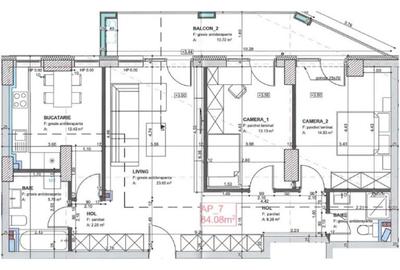 Apartament cu 3 camere decomandat în Mărăști