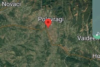 Teren de 5200 mp, în Polovragi