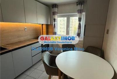 Apartament cu 3 camere semidecomandat, mobilat în Barbu Văcărescu