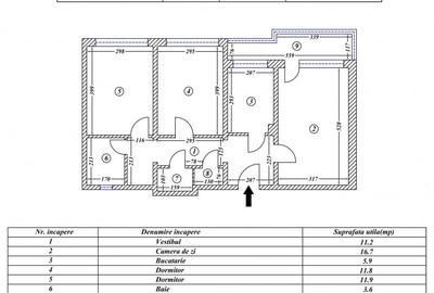 Apartament cu 3 camere decomandat, mobilat în Titan - 12