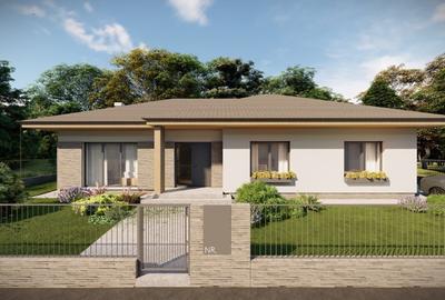 Casă individuală cu 4 camere cu Teren 500 Mp în Chinteni - 2