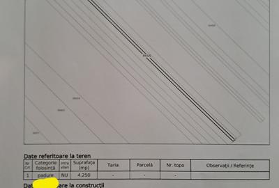 Teren de 4250 mp, în Central