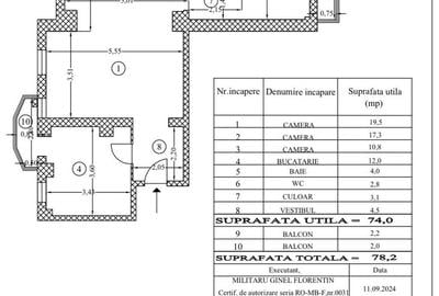 Apartament cu 2 camere în Central - 5