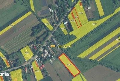 Teren de 3300 mp, în Nuci