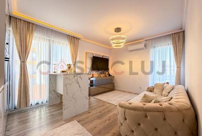 Apartament cu 2 camere semidecomandat, mobilat în Mărăști