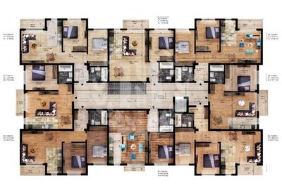 Apartament cu 3 camere în Central