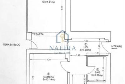 Apartament cu 2 camere decomandat în Ultracentral