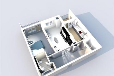 Apartament cu 2 camere decomandat în Sud - 4