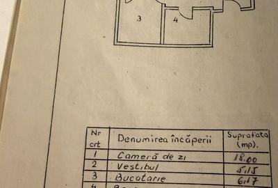 Garsonieră decomandată în Runcu - 2
