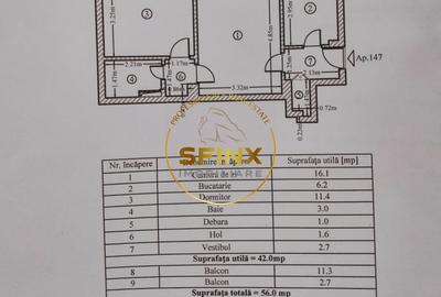 Apartament cu 2 camere semidecomandat, mobilat în Berceni - 8