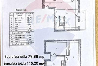 Apartament cu 3 camere semidecomandat, mobilat în Brâncoveanu - 19