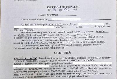 Teren Construcții intravilan de 500 mp, în Vlădiceasca - 13