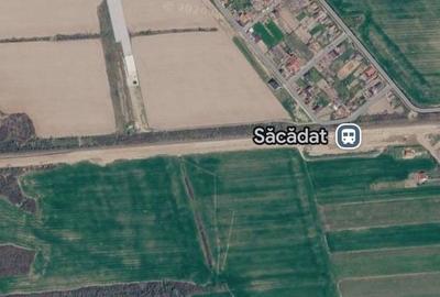 Teren de 1046 mp, în Saca